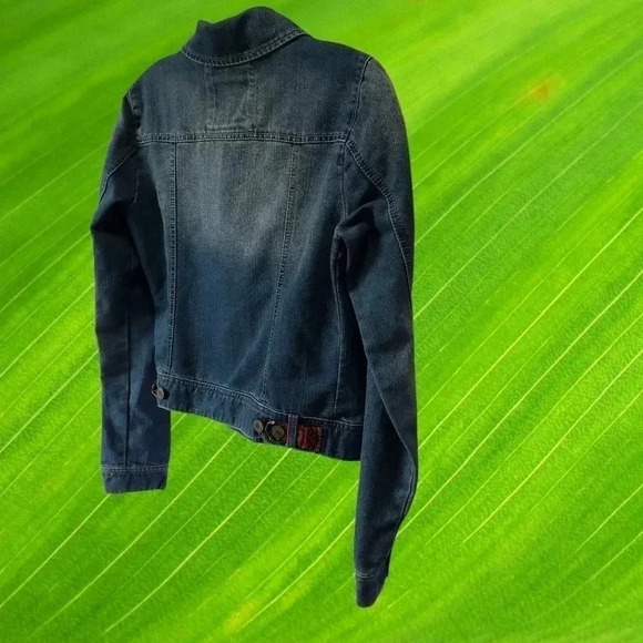 Mudd denim jean jacket size M blue color - Picture 5 of 10